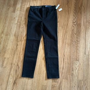 Talbots Flawless Slim Ankle size 2 black jeans - NWT